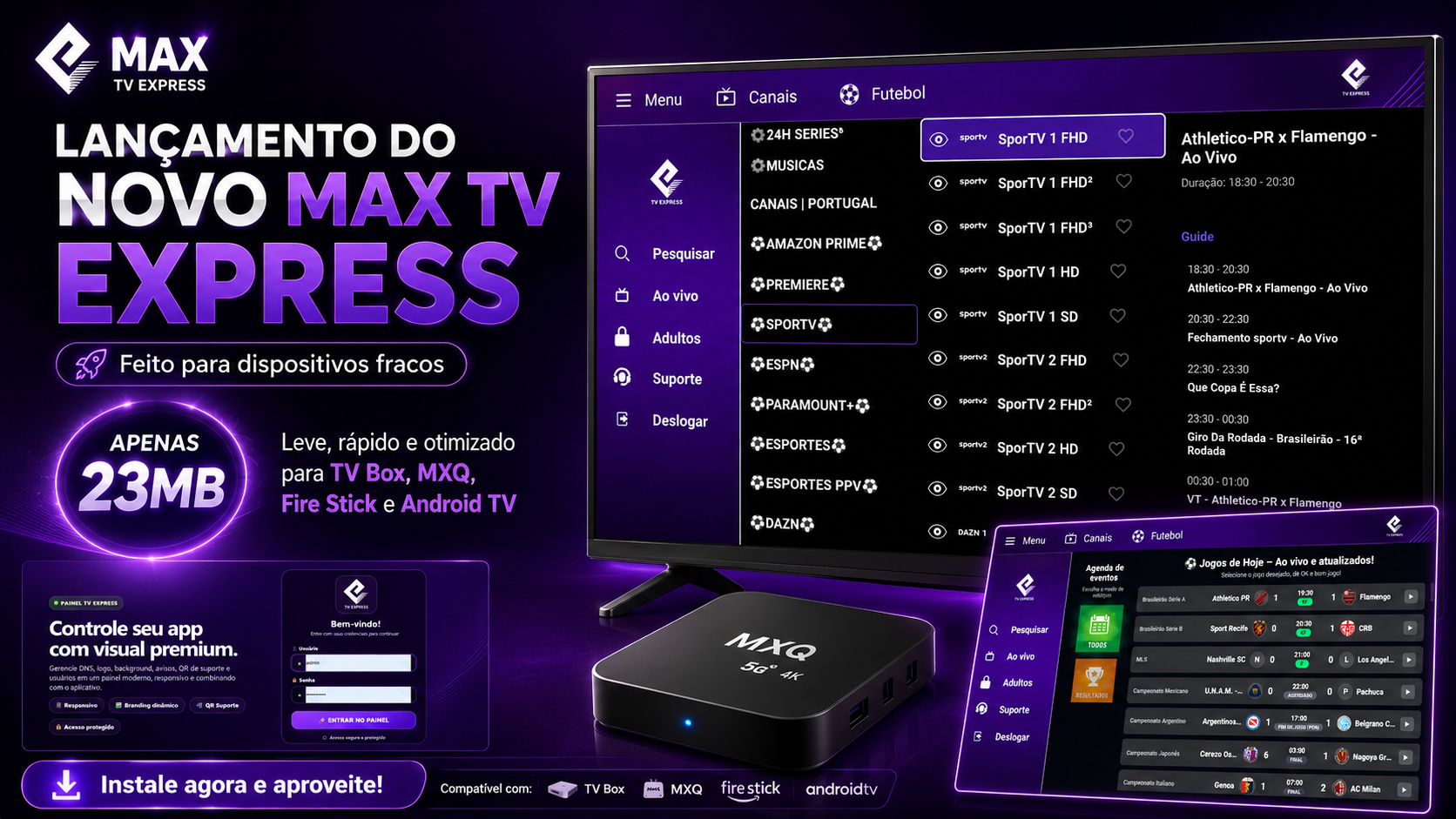 TV EXPRESS 2026 — imagem principal